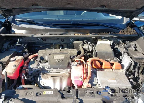 2018 Toyota Rav4 Hybrid Le из США, поврежденный, VIN JTMRJREV9JD229686